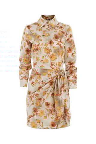 Robe portefeuille - Beige