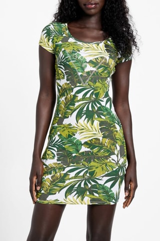 Robe fourreau - Vert