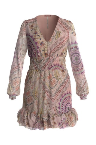 Robe volantée - Rose