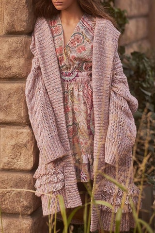 Robe volantée - Rose