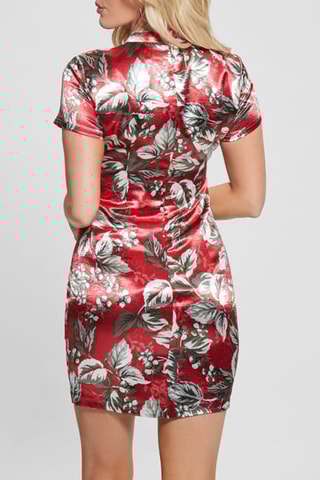 Robe fourreau - Rouge