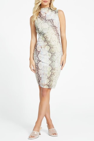 Robe fourreau - Beige