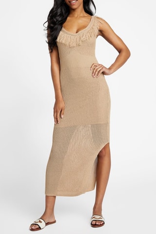 Robe longue - Beige