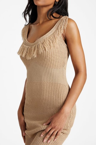Robe longue - Beige