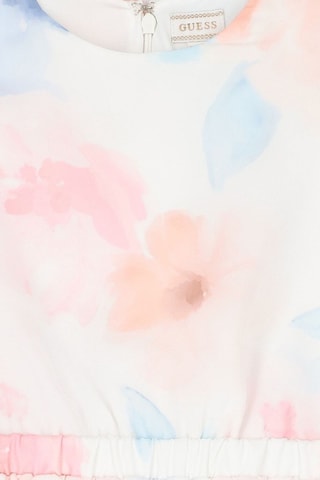 Robe tie and dye Chiffon - Bleu clair