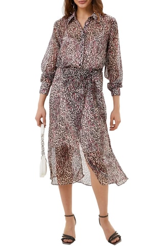 Robe portefeuille - Beige