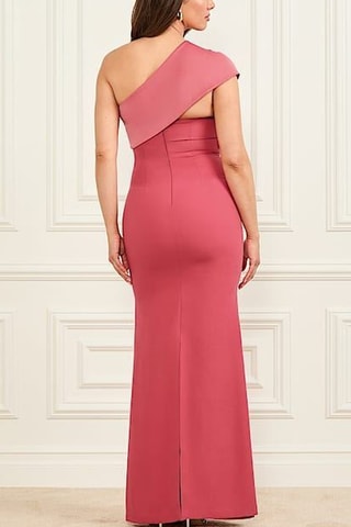 Robe asymétrique Vittoria - Rose