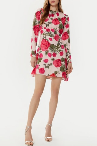 Robe trapèze Rachele - Rose