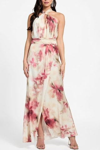 Robe longue Bianca - Rose poudré