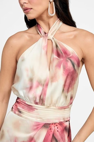 Robe longue Bianca - Rose poudré