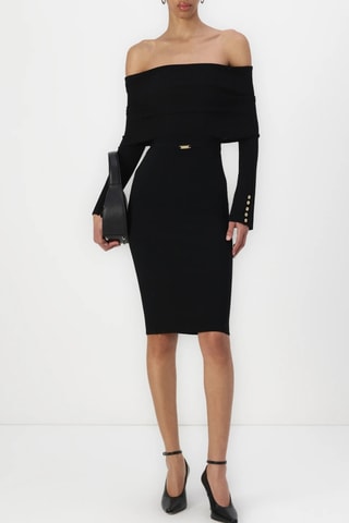 Robe fourreau Giada - Noir