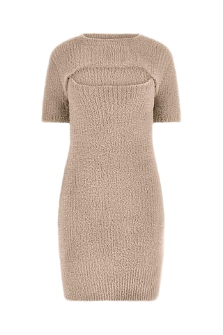 Robe fourreau Meteor - Taupe