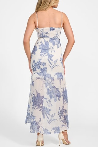 Robe longue Ellie - Blanc