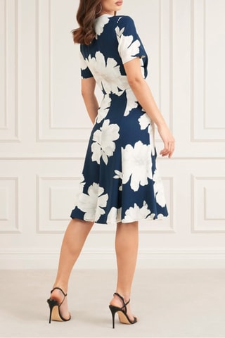 Robe droite - Bleu marine