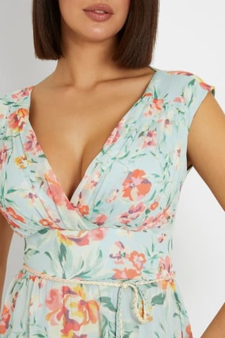 Robe longue Gilda - Rose