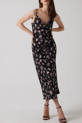 Robe midi Akilina - Noir