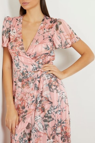 Robe portefeuille Juna - Rose
