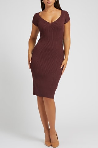 Robe pull Lynx - Marron