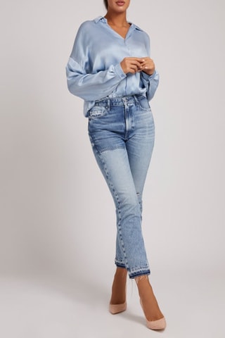 Blouse regular - Bleu clair