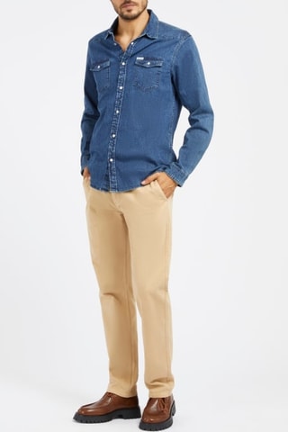 Chemise en jean Truckee - Bleu marine