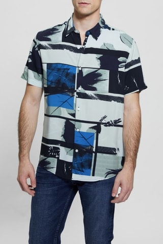 Chemise Rayon - Noir et gris