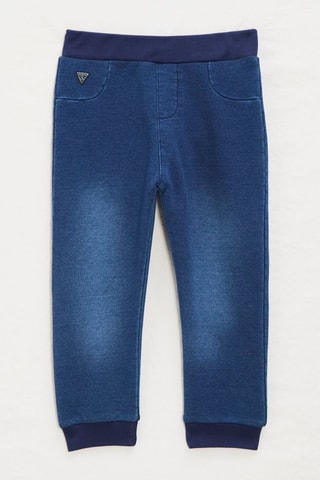 Polo et jegging - Bleu