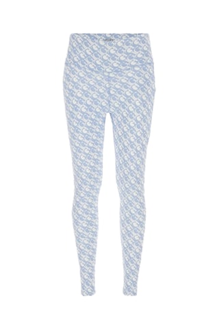 Legging Gj Logomania - Bleu clair et blanc