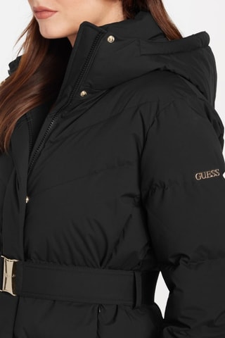 Doudoune longue Sandra - Noir