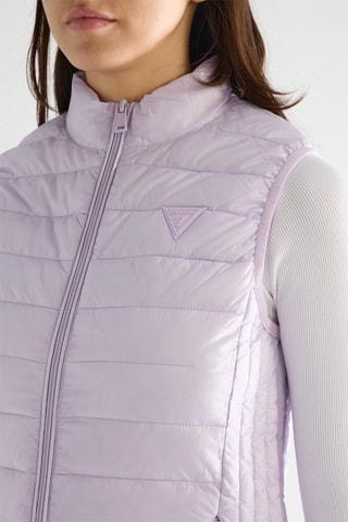 Doudoune sans manches Dena - Mauve