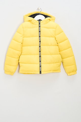 Doudoune à capuche - Jaune