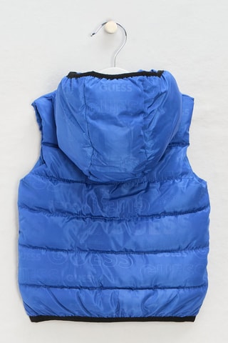 Doudoune sans manches Allover - Bleu cobalt