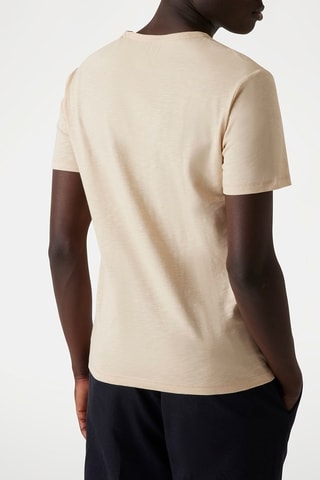 T-shirt Anchor - Ecru et gris foncé