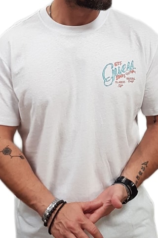 T-shirt en lin - Blanc