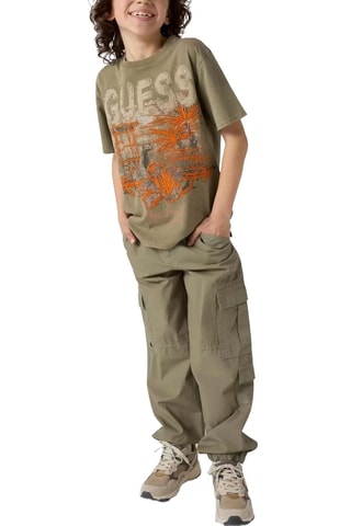 T-shirt dip and dye Mossie - Kaki