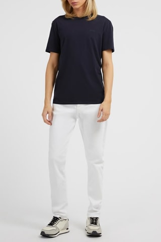 T-shirt Pima - Bleu marine - PB VISU SHOOTE SUR FEMME