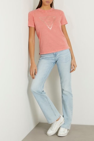 T-shirt Vintage - Corail