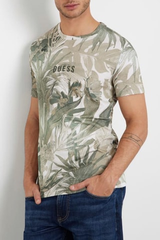 T-shirt slim Aop - Vert foncé