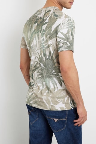 T-shirt slim Aop - Vert foncé