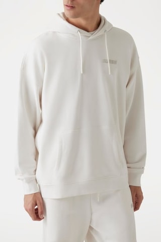 Sweat à capuche Emis - Ecru