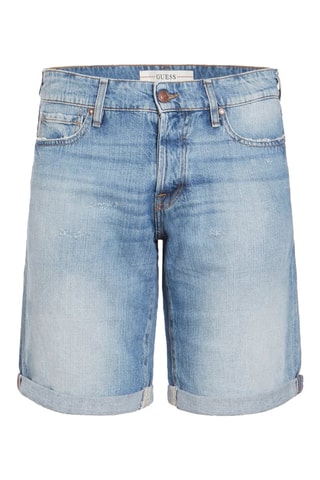 Short slim en jean - Bleu clair