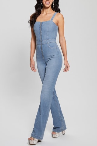 Combinaison en jean - Bleu clair