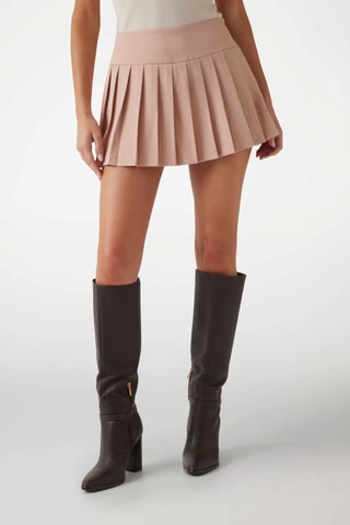 Minijupe plissée Matéa - Rose