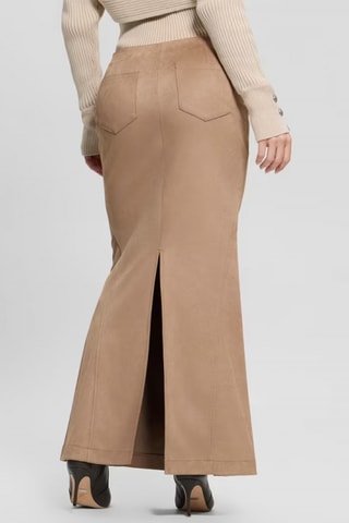 Jupe longue Tarquinia - Marron