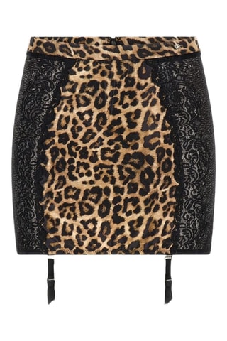 Minijupe taille haute Nina - Noir