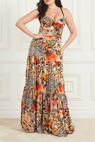 Jupe longue - Orange