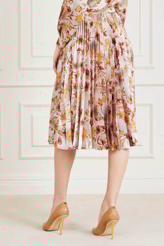 Jupe plissée - Blanc