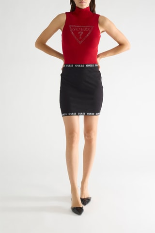 Jupe droite Tamika - Noir