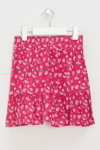 Jupe Microflower - Fuchsia