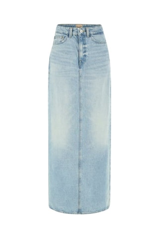 Jupe longue en jean Wenona - Bleu