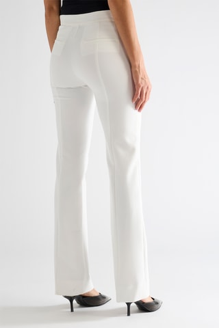 Pantalon taille haute Sally - Blanc